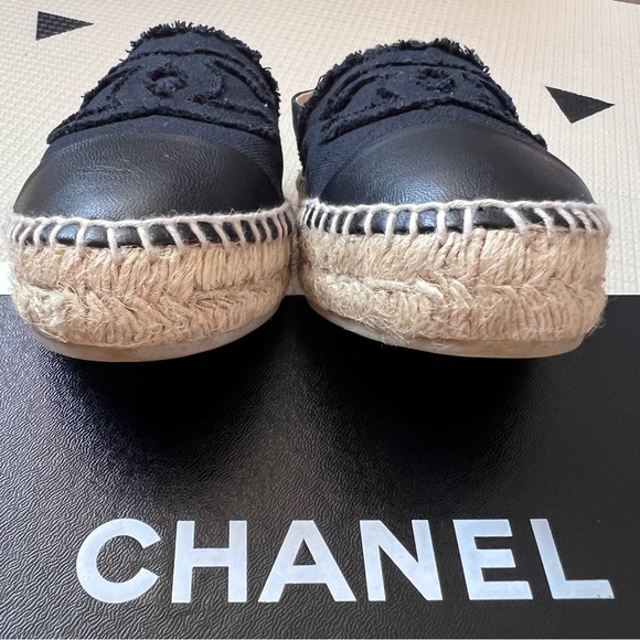 Chanel Espadrilles 100% Auth Brand New Size 37 and Flats give away! $795 value - Picture 4 of 9